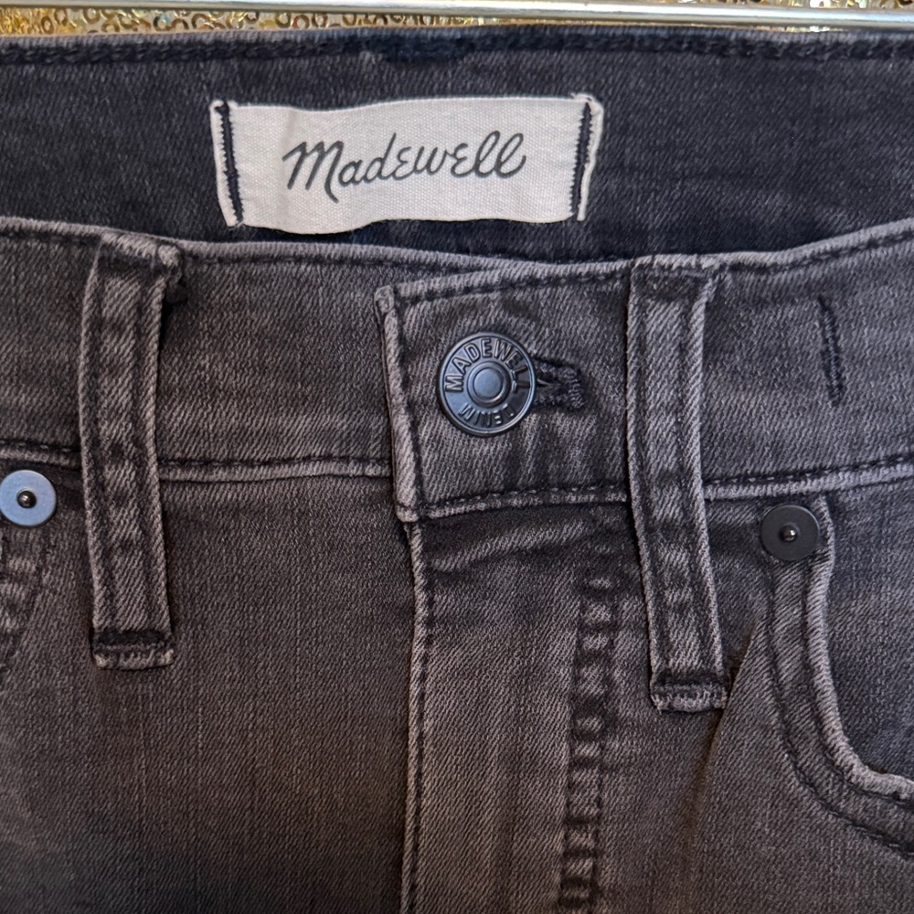 Madewell Women's Black Stovepipe Skinny Jeans